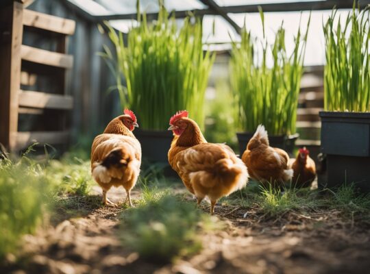 Can Chickens Eat Cat Grass