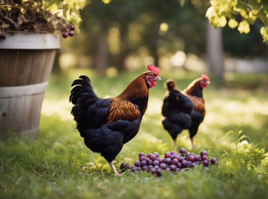 Can Chickens Eat Muscadine Grapes