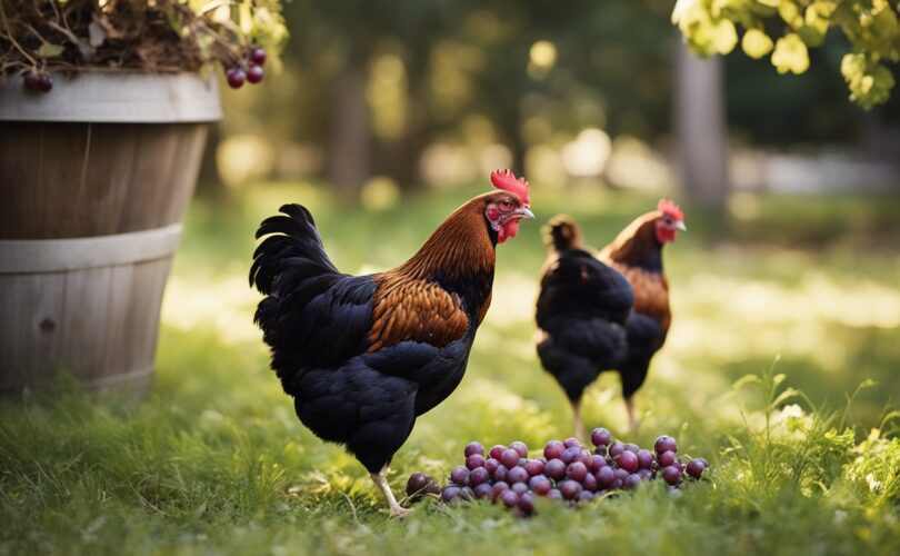 Can Chickens Eat Muscadine Grapes