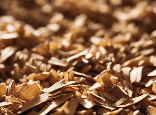 wood chips