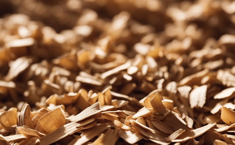 wood chips